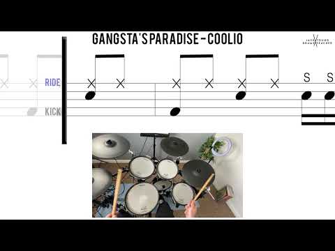 How to Play 🥁   Gangsta's Paradise   Coolio