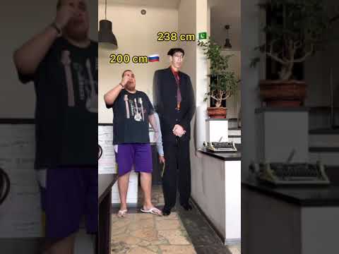 🌎World TALLEST people HEIGHT comparison