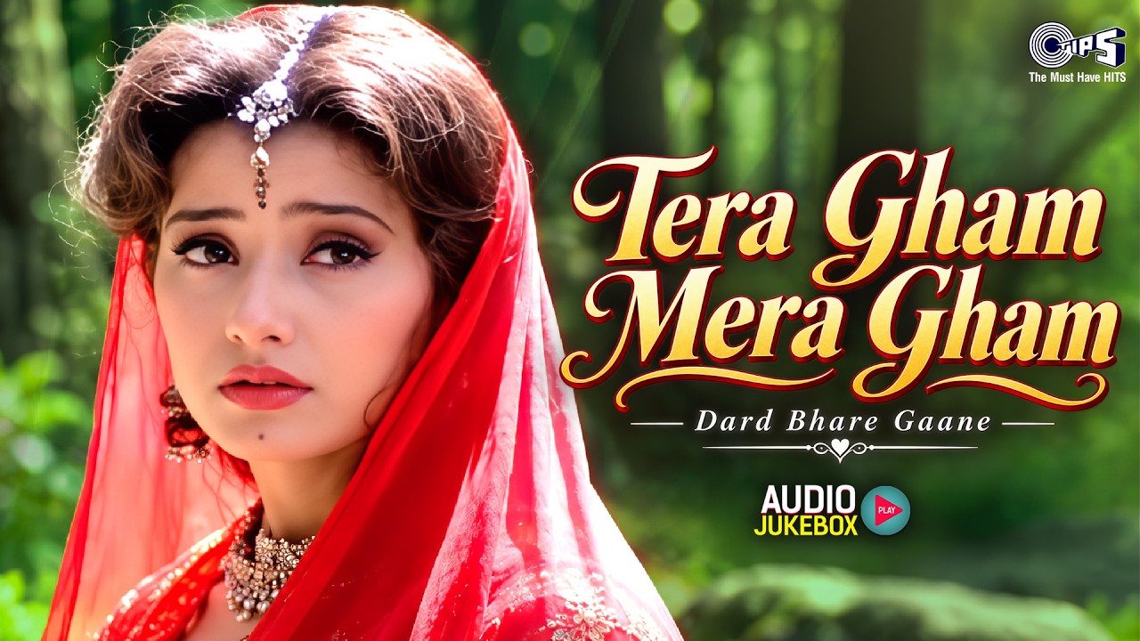 Tera Gham Mera Gham | Bollywood Dard Bhare Gaane | Hindi Sad Love Songs | Hind Gane | Sadabahar Geet