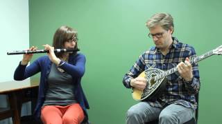 Norah Rendell and Brian Miller play her original composition, a jig called 