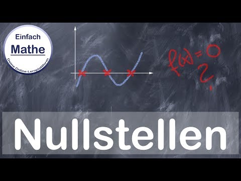 Nullstellen | f(x) = 0 | Erklärung und Beispiel by einfach Mathe!