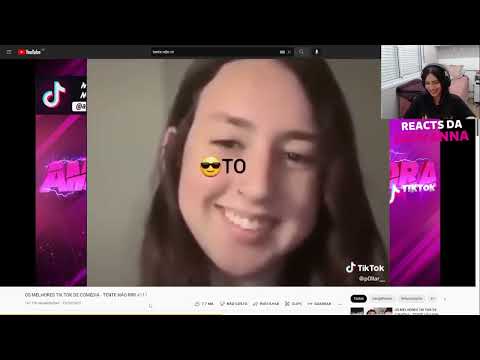 GIOVANNA REAGINDO OS MELHORES TIK TOK DE COMÉDIA - TENTE NÃO RIR! #111