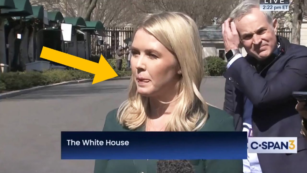 Trump Press Secy IMPLODES when asked when Trump's economy starts