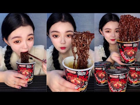 [ASMR] 2x Spicy Ramen Noodles Challenge | Can you do this