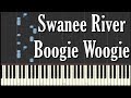 Swanee River Boogie Woogie Piano Tutorial Albert Ammons