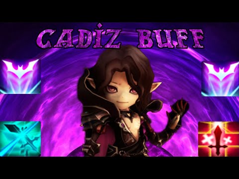 Cadiz(Dark Vampire) Buff Test Summoners War