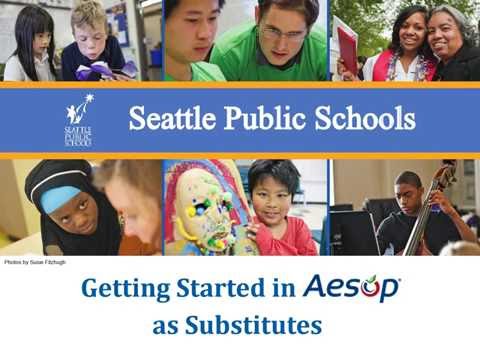 Aesop Getting Started As A Substitute