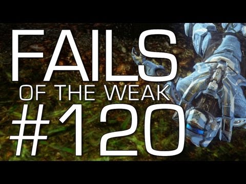 Fails of the Weak: Ep. 120 - Funny Halo 4 Bloopers and Screw Ups! | Rooster Teeth