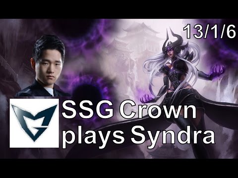 SSG Crown - Syndra vs. Talon - Euw LoL Challenger