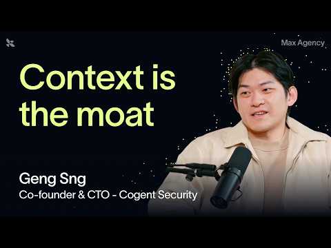 Inside Cogent's three-agent architecture for autonomous defense | Geng Sng (Co-founder, Cogent)