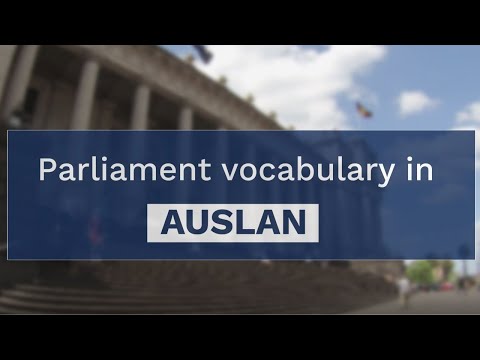 How to Sign Landmark in Auslan