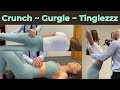 PERFECT PELVIC POPPING CRAZY TOE CRACKING ASMR CRACK RELAX Sleep Advice Belly Gurgles