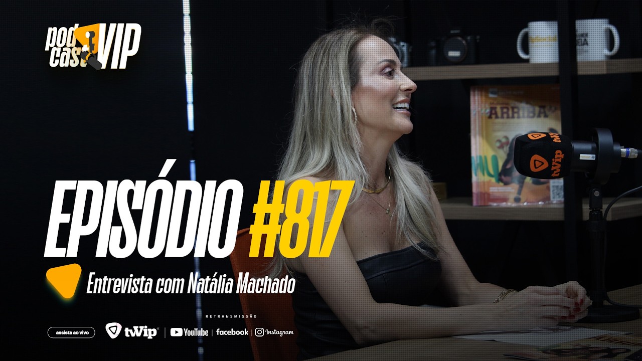 Podcast VIP recebe Natália Machado para compartilhar sua trajetória com a CORE8 Pilates