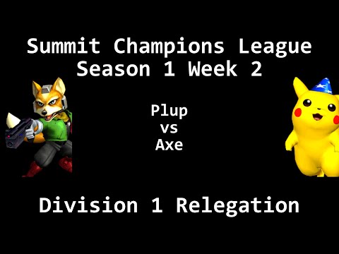 SCL1.2 - Plup (Fox) vs Axe (Pikachu) - Division 1 Relegation