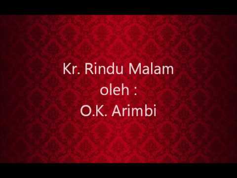 Kr. Rindu Malam (Orkes Keroncong Arimbi)