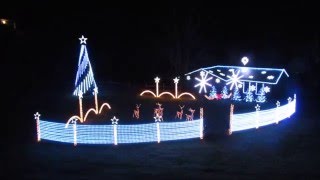 Christmas 2015 Light Show: Do You Hear What I Hear by Spiraling