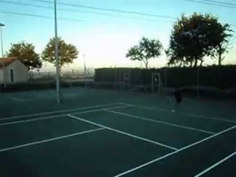 tennis de deux bon joueurs !!