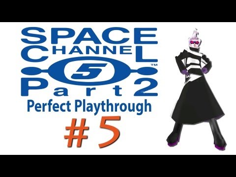 Space Channel 5 part 2 perfect playthrough (all secrets) [5/8] Dreamcast collection HD