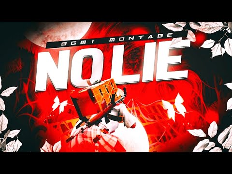 NO LIE ❤BEAT SYNC  | BGMI MONTAGE | TETRAX|