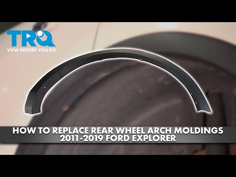 How to Replace Rear Wheel Arch Moldings 2011-2019 Ford Explorer