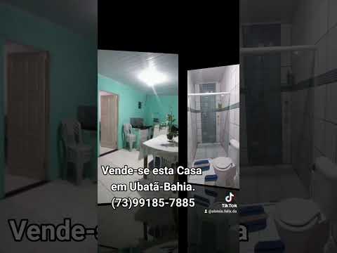 Casa a Venda em Ubatã-Bahia!