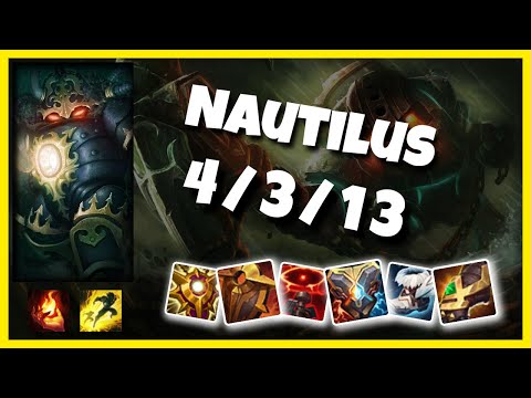 Nautilus Support 10.24 Challenger Gameplay Replay - S11 (4/3/13) - OCE