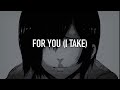For You I Take Whatsaheart Lyric Video