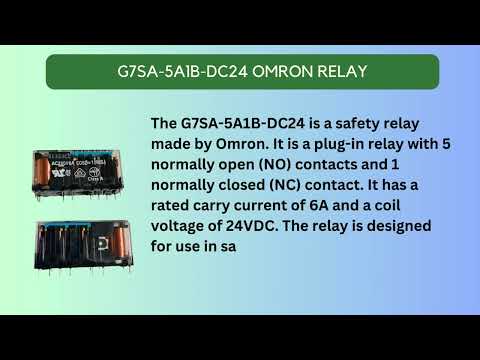 4 Pole OMRON make G7SA-5A1B-DC24 RELAY at ₹ 1620/piece in 4 Pole OMRON make G7SA-5A1B-DC24 RELAY at ₹ 1620/piece in