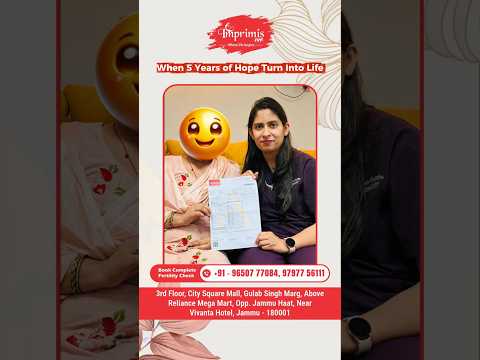 5 Years of Struggle to Positive Pregnancy at Imprimis IVF – Jammu