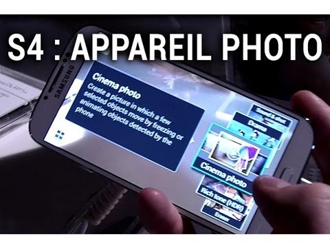 comment regler appareil photo galaxy s4