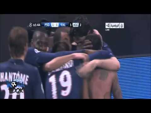 Full HD Paris Saint-Germain vs Valencia 1-1 goals & highlights 05/03/2013