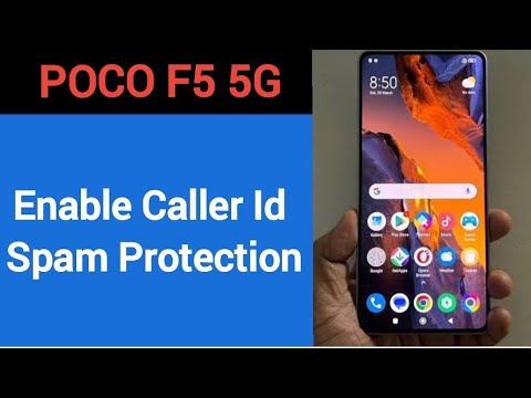How to enable caller ID spam protection,  Poco F5 5G me spam call se Kaise band kare