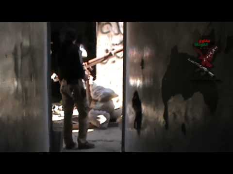 استهداف كتيبة حمزة سيد الشهداء التابعة للواء مغاوير الغوطة بصواريخ محلية الصنع مواقع قوات النظام قرب سوق الهال في حي الزبلطاني في مدينة دمشق