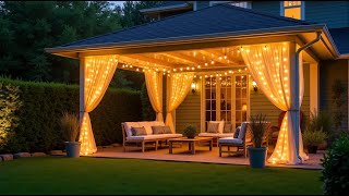 Top 5 Outdoor Curtain Lights to Brighten Your Backyard