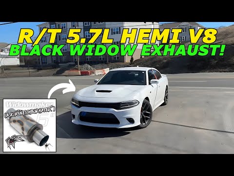 2020 Dodge Charger R/T 5.7L HEMI V8 Exhaust Sound w/ Black Widow Neighborhaters!