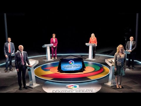 Election Scotland 2021 Leaders Debate BBC Scotland