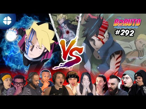 KAWAKI vs BORUSHIKI [Boruto 292 Reaction Mashup] 🇯🇵 ボルト -- 海外の反応