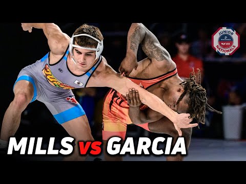 Junior Final 126lbs - Antonio Mills, Georgia vs Nicholas Garcia, Illinois | 2025 Junior Nationals