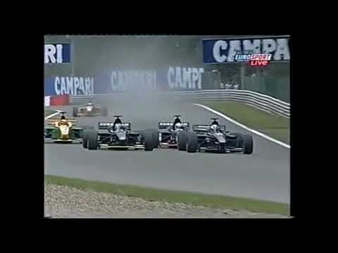 2001 Intl F3000 @ Spa-Francorchamps - Battle between David Saelens, Derek Hill & Andrea Piccini