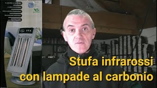 VitaInCamper - CAM - Stufa infrarossi con lampade al carbonio