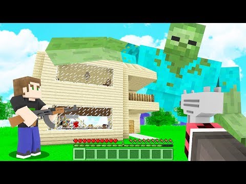 MUTANT ZOMBİ EVİME SALDIRDI! 😱 - Minecraft