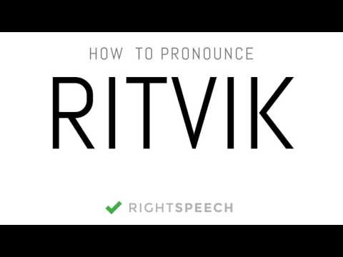 Ritvik - How to pronounce Ritvik - Indian Boy Name
