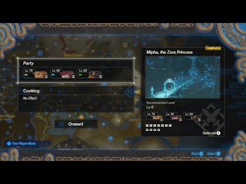 Hyrule Warriors: Age of Calamity - Chapter 2-1 - Mipha, the Zora Princess (All Koroks & Chests)