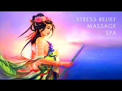 3 HOURS Relaxing Music for Stress Relief, Massage, Spa. Chinese Flute with Water Sounds