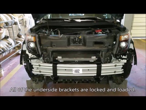 Push Bumper - HD Wraps Install 2015 Ford SUV Go Rhino