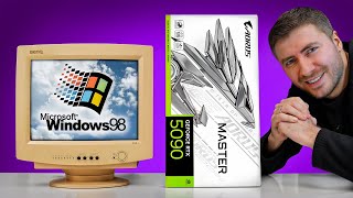 #NeOlur 32 - 21 YILLIK ESKİ Tüplü Monitöre RTX 5090 Takarsak Ne Olur?
