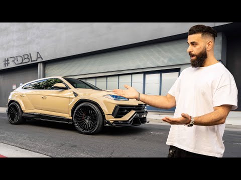 Transforming a Lamborghini Urus with the New Ryft Widebody Kit