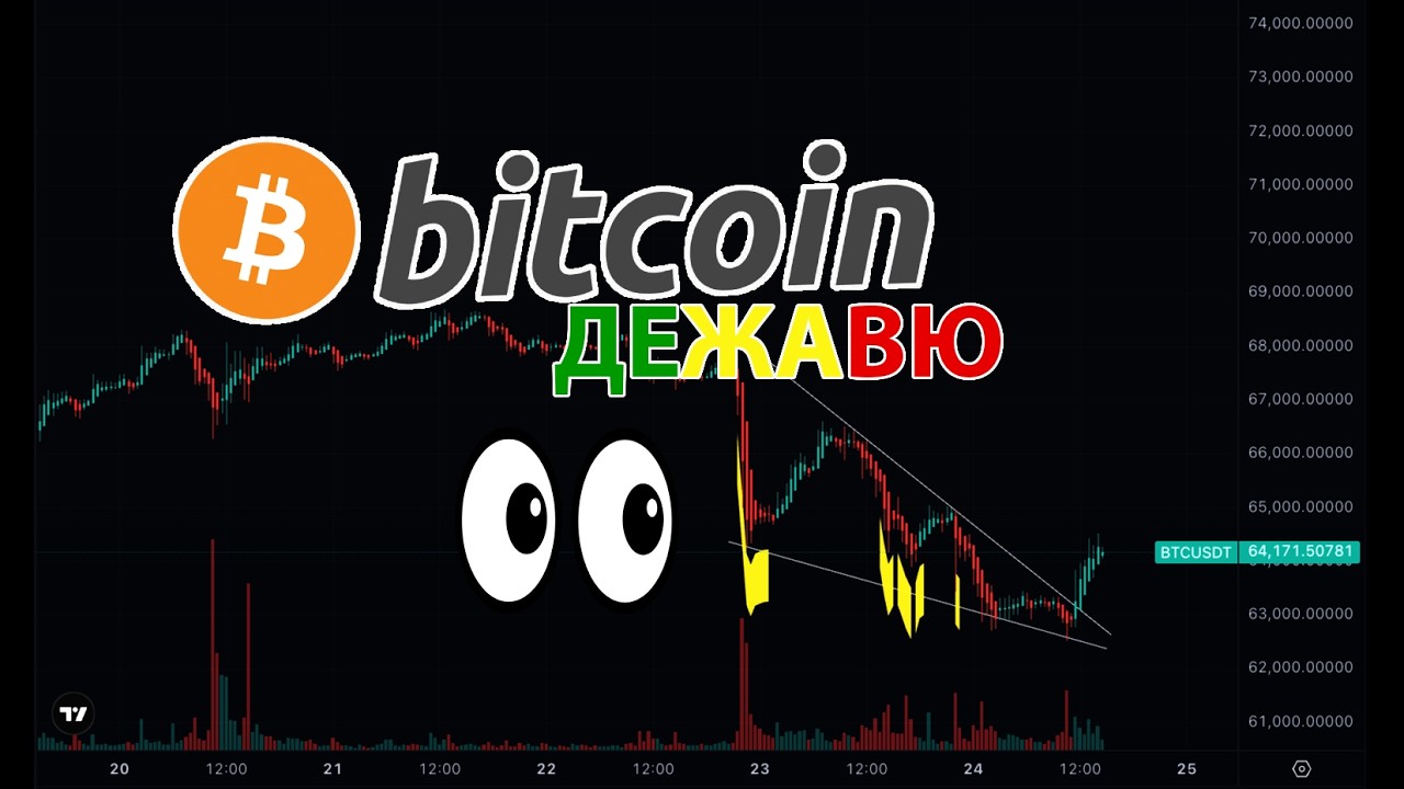 БИТКОИН: ГДЕ-ТО МЫ УЖЕ ЭТО ВИДЕЛИ 👁️