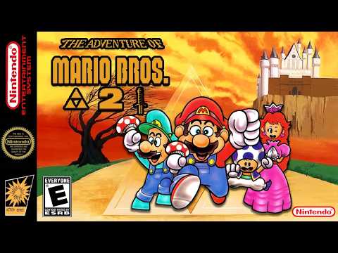 The Adventure Of Mario Bros. 2 - Hack of Super Mario Bros. 2 (NES)