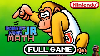 Donkey Kong Jr. Math 1983 | NES Longplay | Classic Retro Gameplay | No Commentary